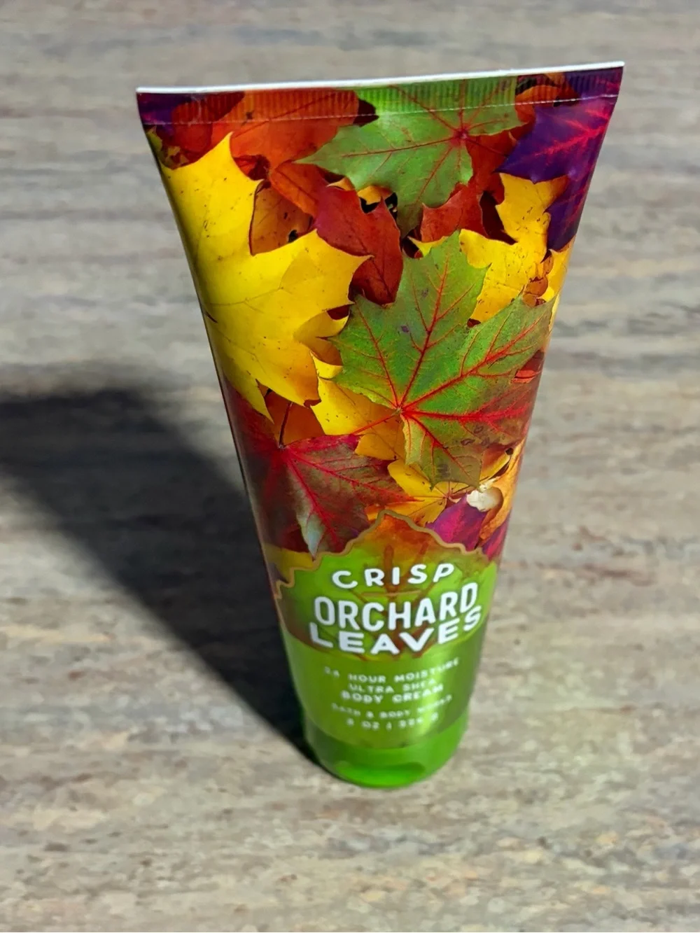 Bath & Body Works Discontinued Crisp Orchard Leaves Ultra Shea Body Cream
